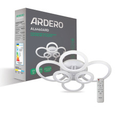 Светодиодная накладная люстра Ardero AL6460ARD SOFT R 120Вт белый Светодиодная накладная люстра Ardero AL6460ARD SOFT R 120Вт белый