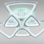 Зображення Люстра стельова LED з RGB підсвічуванням Light House SRS-16279/3+3A WH (RGB) 162W+8W білий ИМ Light-Deco 1 
