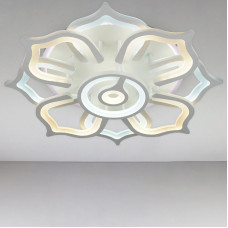 Люстра стельова LED з RGB підсвічуванням Light House SRS-16146/9 162W білий Люстра стельова LED з RGB підсвічуванням Light House SRS-16146/9 162W білий