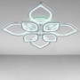 Изображение Люстра потолочная LED с RGB подсветкой Light House SRS-16280/4+4A WH (RGB) 200W+8W белый ИМ Light-Deco 