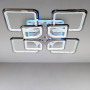 Зображення Люстра стельова світлодіодна Light House DS-14890/4+4HR LED 3color dimmer 190W хром ИМ Light-Deco 