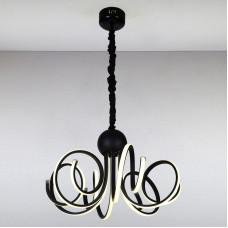 Люстра підвісна LED Light House LS-14591/6 BK чорний