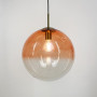 Изображение Підвіс зі скляним плафоном з градієнтом рожевого Ø 30 см ИМ Light-Deco 1 