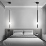Изображение Led світильник чорний у вертикальній формі 90 см на 3 режими ИМ Light-Deco 9 