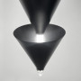 Зображення Чорний підвісний світильник із потрійним конусним дизайном Ø 17х50 см ИМ Light-Deco 