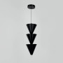 Зображення Чорний підвісний світильник із потрійним конусним дизайном Ø 17х50 см ИМ Light-Deco 2 