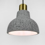 Изображение Підвіс Terrazzo Toco із сірим бетонним плафоном в стилі Ар-деко ИМ Light-Deco 2 