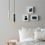 Изображение Підвіс із чорним мармуровим плафоном в стилі Ар-деко ИМ Light-Deco 5 
