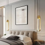 Зображення Підвісний LED світильник в латунному корпусі 38х10 см ИМ Light-Deco 2 