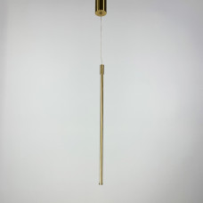 Світильник підвісний LED LNF-17444/1P 12Вт 100см латунь
