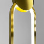 Зображення Підвісний LED світильник в латунному корпусі 38х10 см ИМ Light-Deco 3 