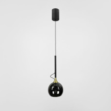 Чорний світильник із графітовим плафоном та магнітом Чорний світильник із графітовим плафоном та магнітом