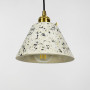Изображение Підвіс Terrazzo Cono із білим бетонним плафоном в стилі Ар-деко ИМ Light-Deco 4 