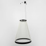 Изображение Мінімалістичний світильник у чорному корпусі 55х73 см ИМ Light-Deco 
