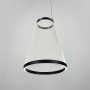Изображение Мінімалістичний світильник у чорному корпусі 55х73 см ИМ Light-Deco 5 