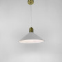Зображення Підвіс Forli із білим металевим плафоном 35х20 см ИМ Light-Deco 1 