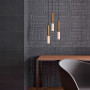Зображення Підвіс із білим мармуровим плафоном в стилі Ар-деко ИМ Light-Deco 5 