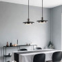 Изображение Підвіс із чорним мармуровим плафоном LED в стилі Ар-деко ИМ Light-Deco 6 