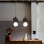 Изображение Підвіс Truzzo Quadro із чорним бетонним плафоном ИМ Light-Deco 10 