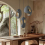 Изображение Світильник із скульптурним сірим плафоном 30х27 см ИМ Light-Deco 5 