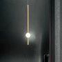 Зображення Led світильник латунний у вертикальній формі 90 см на 3 режими ИМ Light-Deco 8 