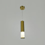 Зображення Підвісний світильник у довгому латунному корпусі з імітацією мармуру Ø6х30 см ИМ Light-Deco 2 