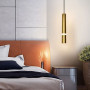 Изображение Мінімалістичний підвіс у латунному корпусі 41х6 см ИМ Light-Deco 4 