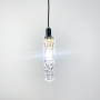 Изображение Видовжений світильник з скляним рельєфним плафоном Light House LNF-1895_2878 ИМ Light-Deco 2 