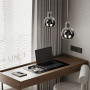 Зображення Світильник підвісний з хромованим плафоном ИМ Light-Deco 6 
