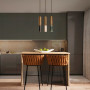 Изображение Підвіс із чорним мармуровим плафоном в стилі Ар-деко ИМ Light-Deco 3 