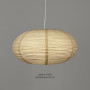 Изображение Підвісний абажурний світильник із паперу Washi Ø40х22 см ИМ Light-Deco 1 