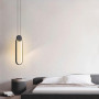 Изображение Підвісний LED світильник в чорному корпусі 38х10 см ИМ Light-Deco 2 