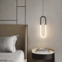 Зображення Підвіс зі світлодіодним овалом у чорному корпусі ИМ Light-Deco 5 
