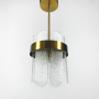 Зображення Розкішна скляна золота люстра в скандинавському стилі ИМ Light-Deco 1 