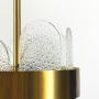 Зображення Розкішна скляна золота люстра в скандинавському стилі ИМ Light-Deco 2 