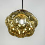 Изображение Підвіс із фактурним скляним плафоном в золотому кольорі ИМ Light-Deco 3 
