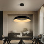 Зображення LED світильник круглий підвісний у чорному корпусі ИМ Light-Deco 6 