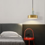 Изображение Білий мармуровий підвіс із латунним корпусом Ø 20 см ИМ Light-Deco 7 