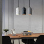 Изображение Підвіс Terrazzo Dome із чорним бетонним плафоном 18х10 см ИМ Light-Deco 6 