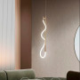 Изображение Дизайнерський латунний підвіс з гнучкою LED стрічкою ИМ Light-Deco 