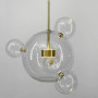 Изображение Підвіс-молекула в латунному корпусі Ø 30 см + 4 кульки ИМ Light-Deco 1 