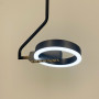 Зображення Підвісний футуристичний світильник у чорному корпусі ИМ Light-Deco 4 
