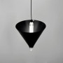 Зображення Чорний підвісний світильник із конусним дизайном Ø 17х25 см ИМ Light-Deco 2 