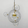 Изображение Підвіс-молекула в латунному корпусі Ø 30 см + 4 кульки ИМ Light-Deco 2 