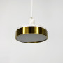 Изображение Білий мармуровий підвіс із латунним корпусом Ø 20 см ИМ Light-Deco 1 