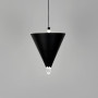 Зображення Чорний підвісний світильник із конусним дизайном Ø 17х25 см ИМ Light-Deco 4 