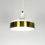Изображение Білий мармуровий підвіс із латунним корпусом Ø 20 см ИМ Light-Deco 