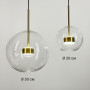 Зображення Повітряний світильник Ø20 см із латунною основою ИМ Light-Deco 3 