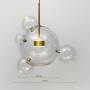 Изображение Підвіс-молекула в латунному корпусі Ø 30 см + 4 кульки ИМ Light-Deco 5 