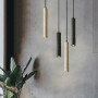 Изображение Підвіс Terrazzo Cylinder Long із сірим бетонним плафоном 30х4 см ИМ Light-Deco 5 